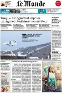 Le Monde du Dimanche/Lundi, 10./11. Août 2014