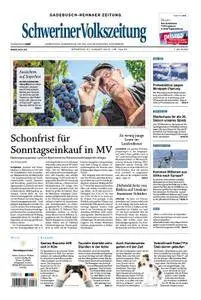 Schweriner Volkszeitung Gadebusch-Rehnaer Zeitung - 21. August 2018