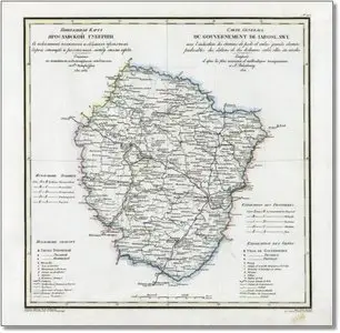 Карта Ярославской губернии
