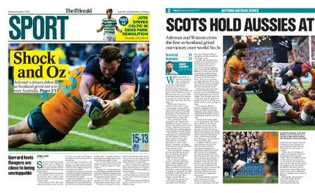 The Herald Sport (Scotland) – November 08, 2021