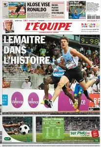 L'Équipe - 10 July 2010