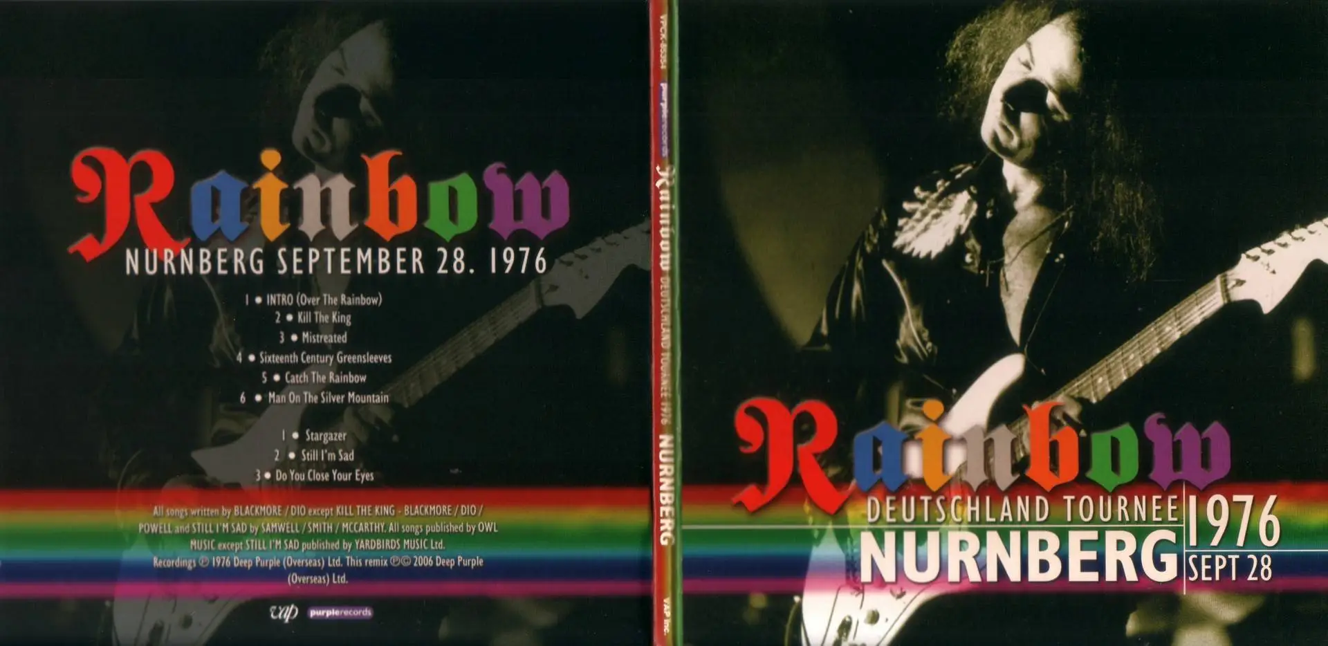 Rainbow - Deutschland Tournee 1976 (2006) {6CD Box Set, Japan}