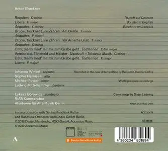 Łukasz Borowicz, Akademie für Alte Musik Berlin, RIAS Kammerchor - Bruckner: Requiem (2019)