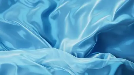 Smooth Blue Waving Cloth Background 1440452