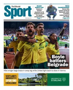 The Herald Sport (Scotland) - 8 August 2025