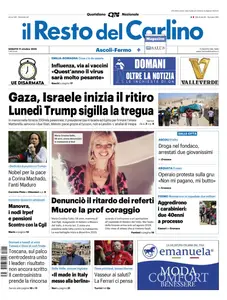 Il Resto del Carlino Ascoli Fermo - 11 Ottobre 2025