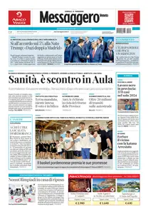 Messaggero Veneto Pordenone - 26 Giugno 2025