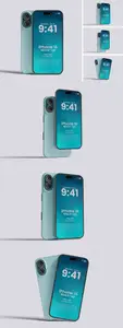 iPhone 16 Mockup NELK9C8