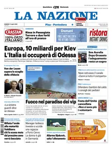 La Nazione Pisa Pontedera - 11 Luglio 2025