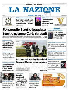 La Nazione Massa Carrara - 30 Ottobre 2025