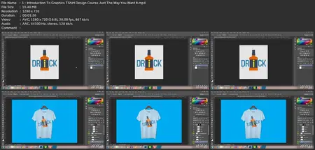 Photoshop T-Shirt Graphics Mastery Step By Step