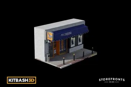 Kitbash: Storefronts - EZ Travel Agency 3Y5N5YE