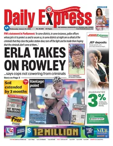 Trinidad & Tobago Daily Express - 15 January 2025