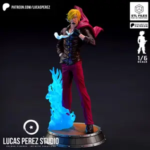 Lucas Perez Studio  Sanji  3D Model