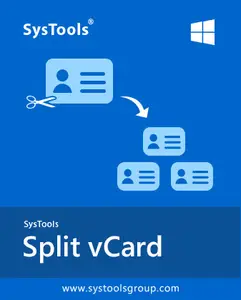 SysTools vCard Split and Merge 4.0