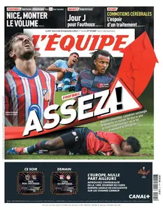 L’equipe du Mercredi 25 Septembre 2024