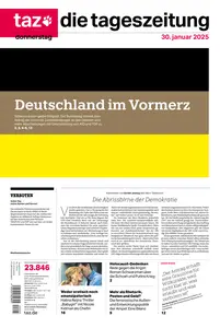 taz die tageszeitung  - 30 Januar 2025