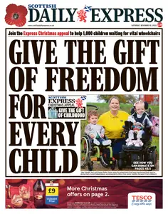 Scottish Daily Express - 8 November 2025