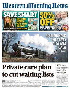 Western Morning News Devon - 7 January 2025