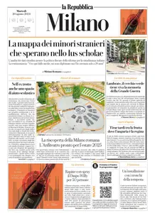 la Repubblica Milano - 20 Agosto 2024