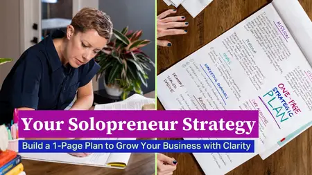 Your Solopreneur Strategy: Build a 1-Page Plan to Grow Your Business with Clarity