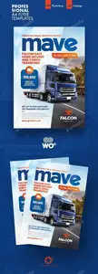 Logistics Flyer Templates 57785001