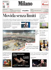 la Repubblica Milano - 28 Ottobre 2025