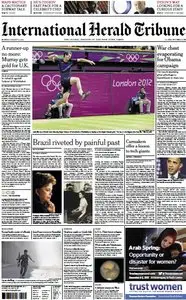 International Herald Tribune August 06 2012