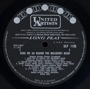 Spencer Davis Group, Traffic, Andy Ellison - Here We Go Round The Mulberry Bush (United Artists 1968) 24-bit/96kHz Vinyl Rip