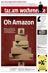 Tageszeitung TAZ vom 20 Dezember 2014