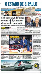 Jornal O Estado de São Paulo - 3 de agosto de 2012 - Sexta