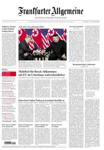 Frankfurter Allgemeine Zeitung F.A.Z. mit Rhein-Main Zeitung - 28. Februar 2019
