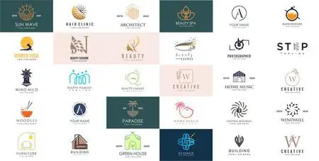 Creative Logos - 30 Premium Vector Design Templates