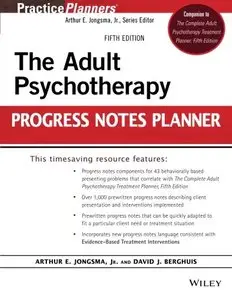 The Adult Psychotherapy Progress Notes Planner, 5th Edition