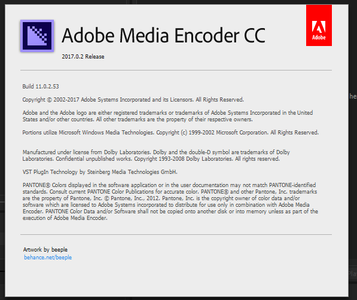 Adobe Media Encoder CC 2017 11.0.2.53 Portable