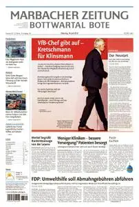 Marbacher Zeitung - 16. Juli 2019