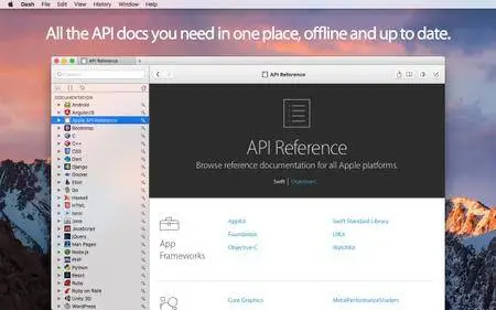 Dash 3.4.2 Mac OS X