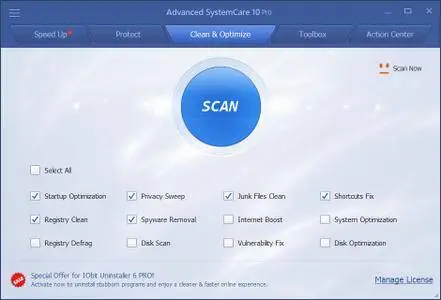 Advanced SystemCare Pro 10.0.3.669 Multilingual Portable