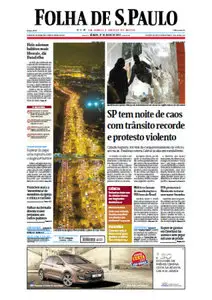 Jornal Folha de São Paulo - 27 de julho de 2013 - Sábado