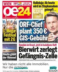 Osterreich - 12 August 2021