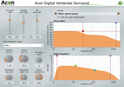Acon Digital Verberate Surround v1.5.2 (Win / Mac OS X)