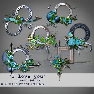 Scrap Kit: I Love You