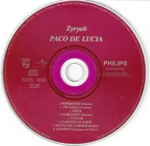 Paco de Lucia - Zyryab (1990) {2010 Nueva Integral Box Set CD 21 of 27}