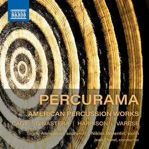 Jean Thorel, Percurama - American Percussion Works: Cage, Ginastera, Harrison, Varèse (2021)
