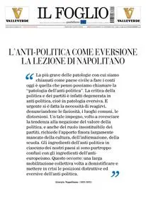 il Foglio - 23 Settembre 2023