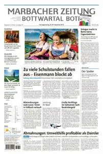Marbacher Zeitung - 29. September 2018