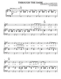 Through the dark - One Direction (Piano-Vocal-Guitar)