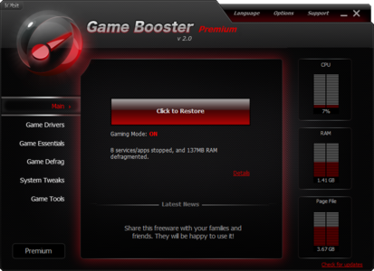 Game Booster Premium 2.0