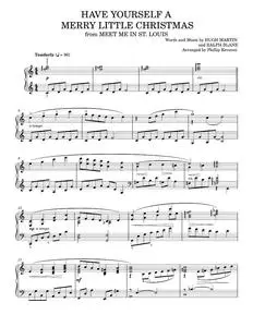 Have Yourself A Merry Little Christmas (Piano Solo)