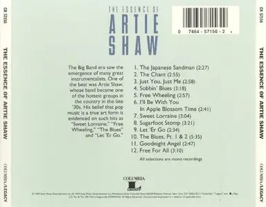 Artie Shaw - The Essence Of Artie Shaw